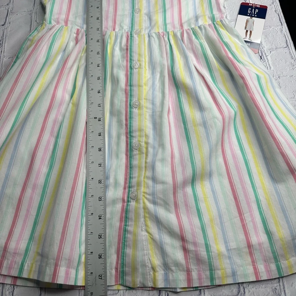 GAP Kid's Girl's 100% Cotton Short Sleeved Comfort Relaxed Fit Dress‎